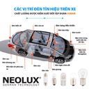 Đèn biển số T4W (BA9s) 24V 4W N249 Hiệu NEOLUX