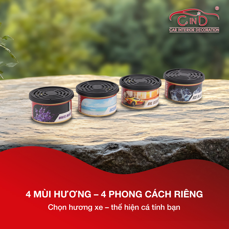 Hộp thơm CIND 40g CD-3054 ICE BLACK