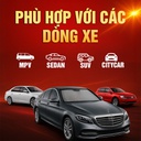 Che nắng xốp trước dài CIND (màu bạc/xanh) CD-F001 70*145CM