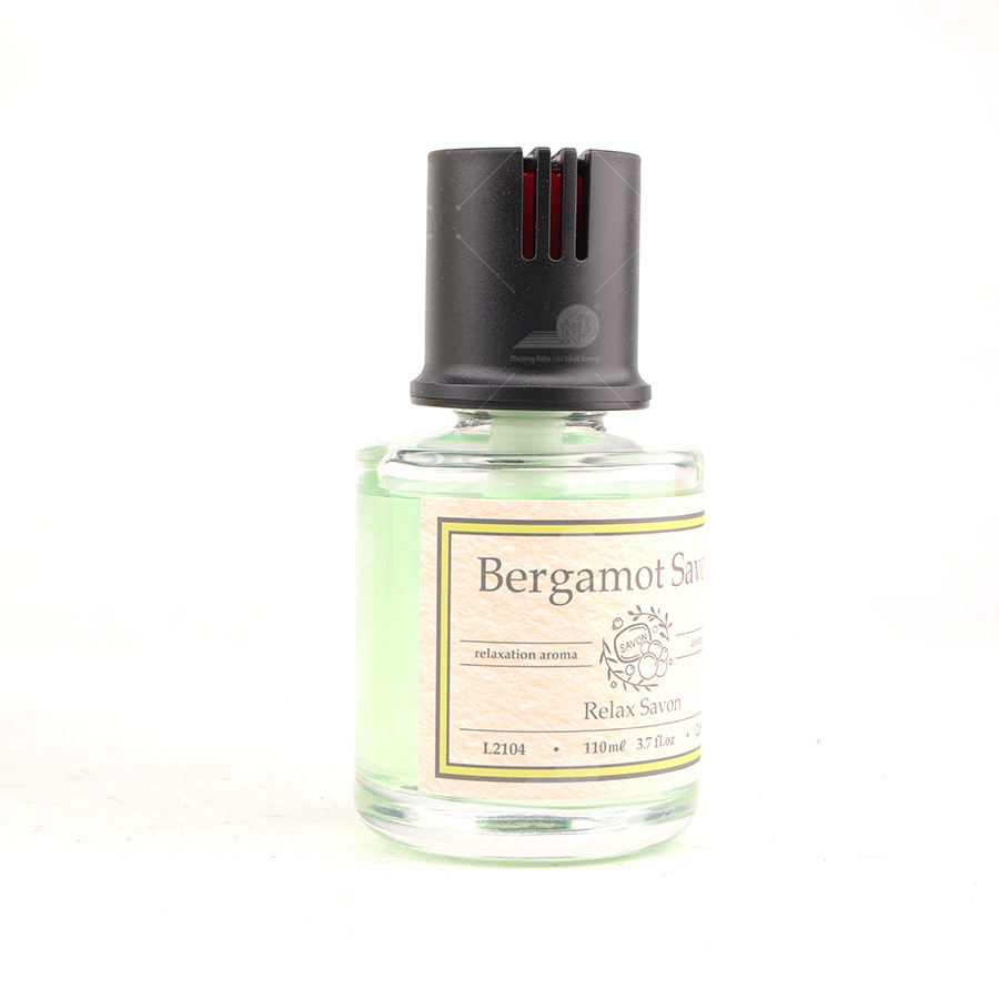 Dầu thơm RELAX SAVON LIQUID BERGAMOT SAVON BERGAMOT SAVON L2104 110ml lá lợt