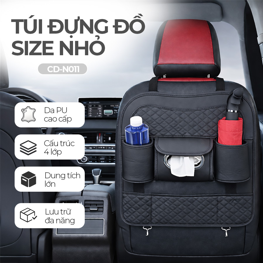 CIND CD-N011 (Đen) Túi đựng đồ size trung