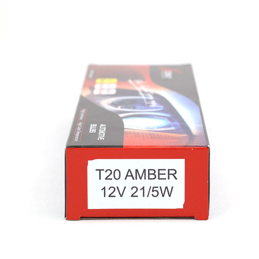 Bóng đèn xe XTEC T20-12V21/5W AMBER vàng