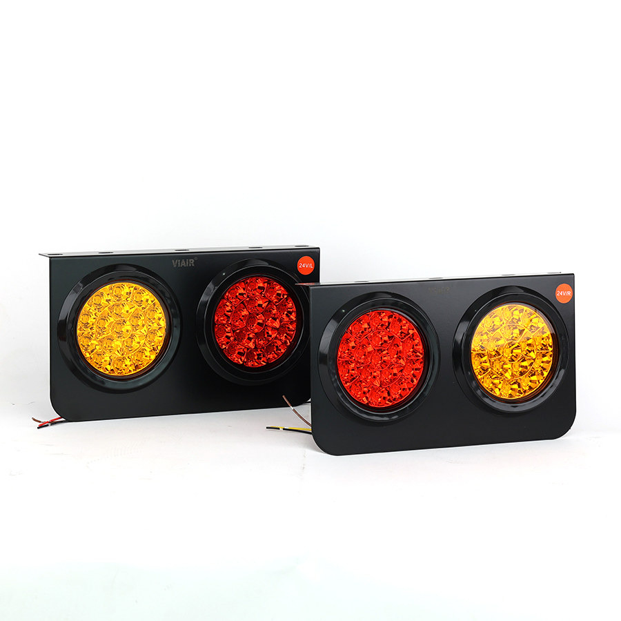khung 2 đèn Led VIAIR VI-002-24V 2PCS/SET đỏ vàng