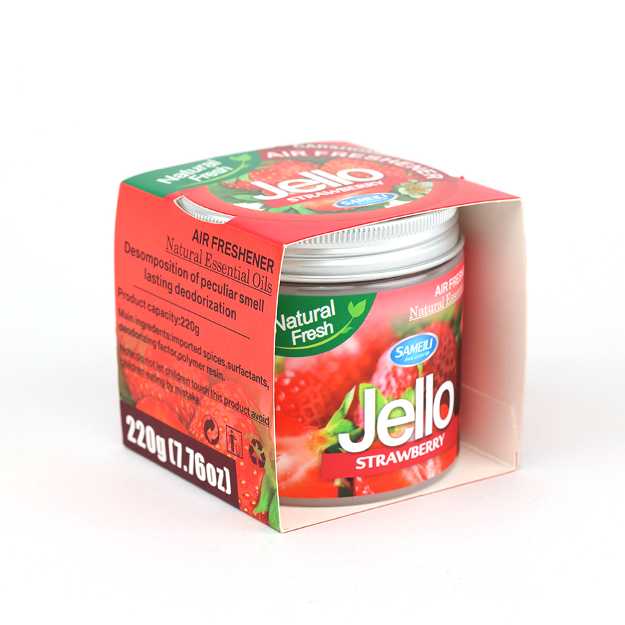 Hộp thơm Jello LY-061 220g Streawberry