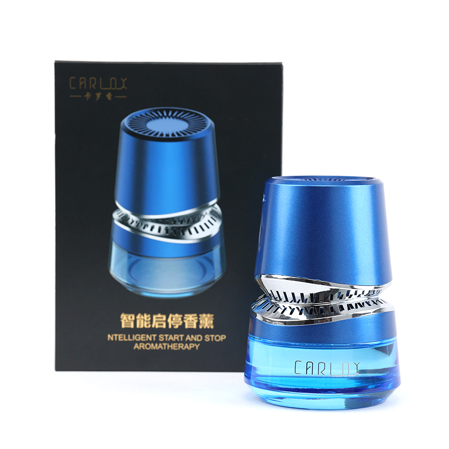 Dầu thơm Carlox có quạt - ghim điện LY-062 50ml blue--Ocean