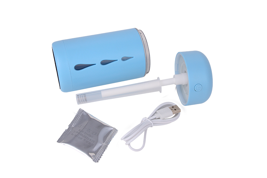 máy phun sương 3 trong 1 ( phun sương + SẠT ĐT USB + Đèn lazer )/ màu lam B17 LAM