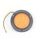 Đèn Led tròn siêu mỏng viền xi VIAIR VI-021-24V vàng ₵ 140*45mm 2PCS/SET