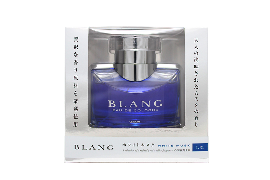 Dầu thơm Carmate BLANG LS  L31 WHITE MUSK BLUE 125ml lam ( nắp trắng )