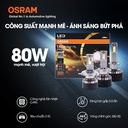 Bóng Led Pocky 2 H11 H6211CW 12V 80W 6000K 2 bóng/hộp Hiệu Osram