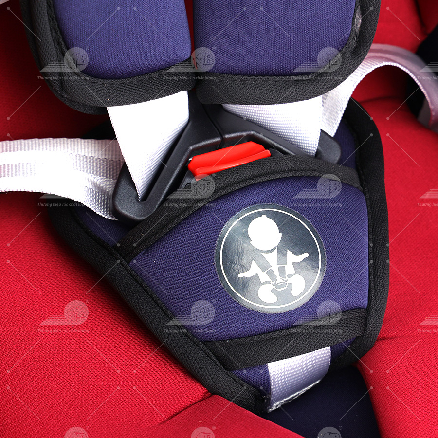 Ghế an toàn cho trẻ em trong xe hơi kiểu ISOFIX QM-701A Đỏ