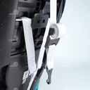 Ghế an toàn cho trẻ em trong xe hơi kiểu ISOFIX QM-701A Xanh