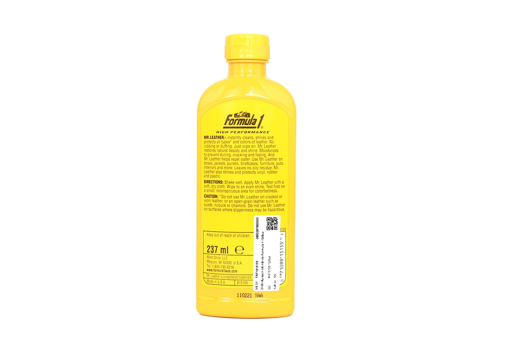 Chất tẩy sạch bảo dưỡng da đậm đặc Formula 1 12/8oz  # 615155