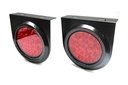 Khung 1 đèn Led VIAIR VI-205-24V đỏ 150*46*156mm 2PCS/SET