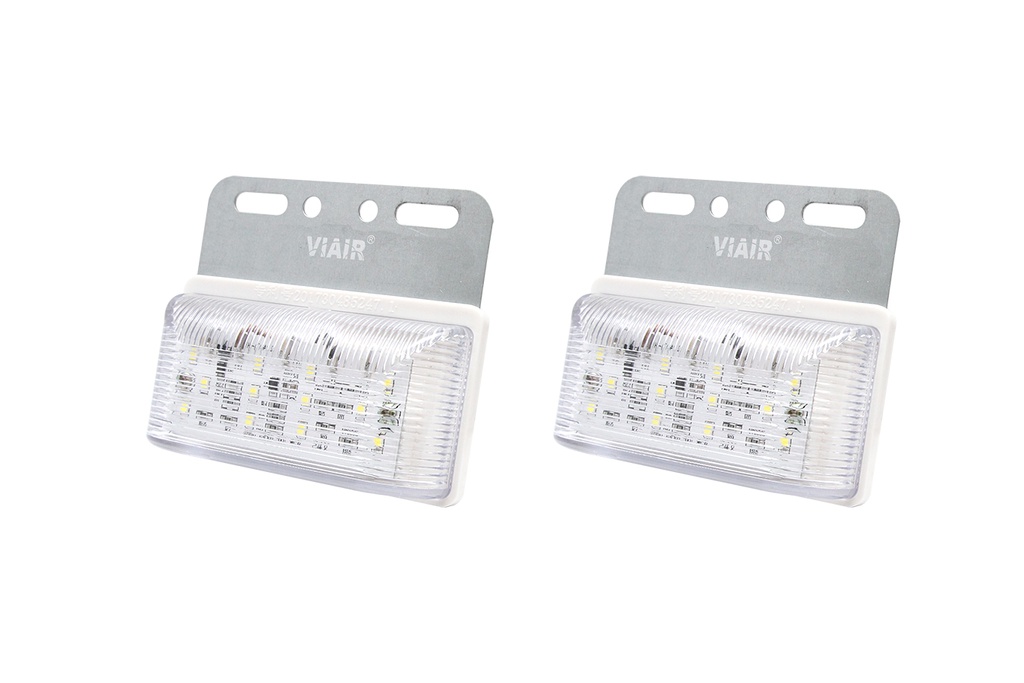 Đèn hông chữ nhật nhỏ VIAIR VI-102-12V trắng 104*93*23.5mm 2PCS/SET