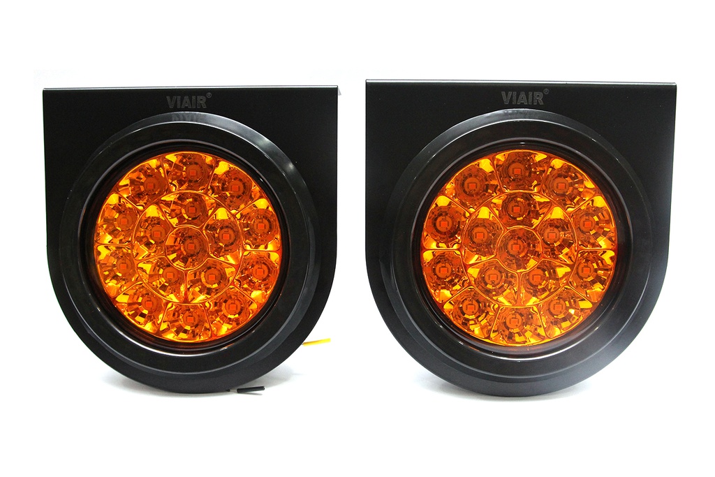 Add LED Lamp Cover Viair VI-205-12V 150*46*156mm 2PCS/SET Yellow