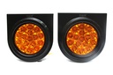 Add LED Lamp Cover Viair VI-205-12V 150*46*156mm 2PCS/SET Yellow