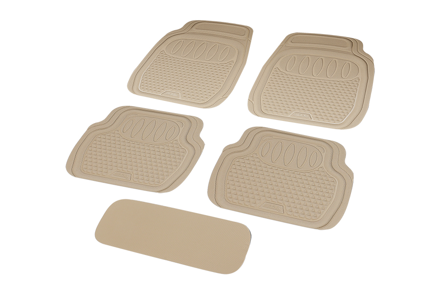 3D CAR MAT 1SET/5PCS DIY Hybrid Mat 666 2357 -2F3R BEIGE