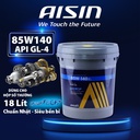 AISIN gearTECH+ Gear Oil GL-4 85W-140 18L Pail 