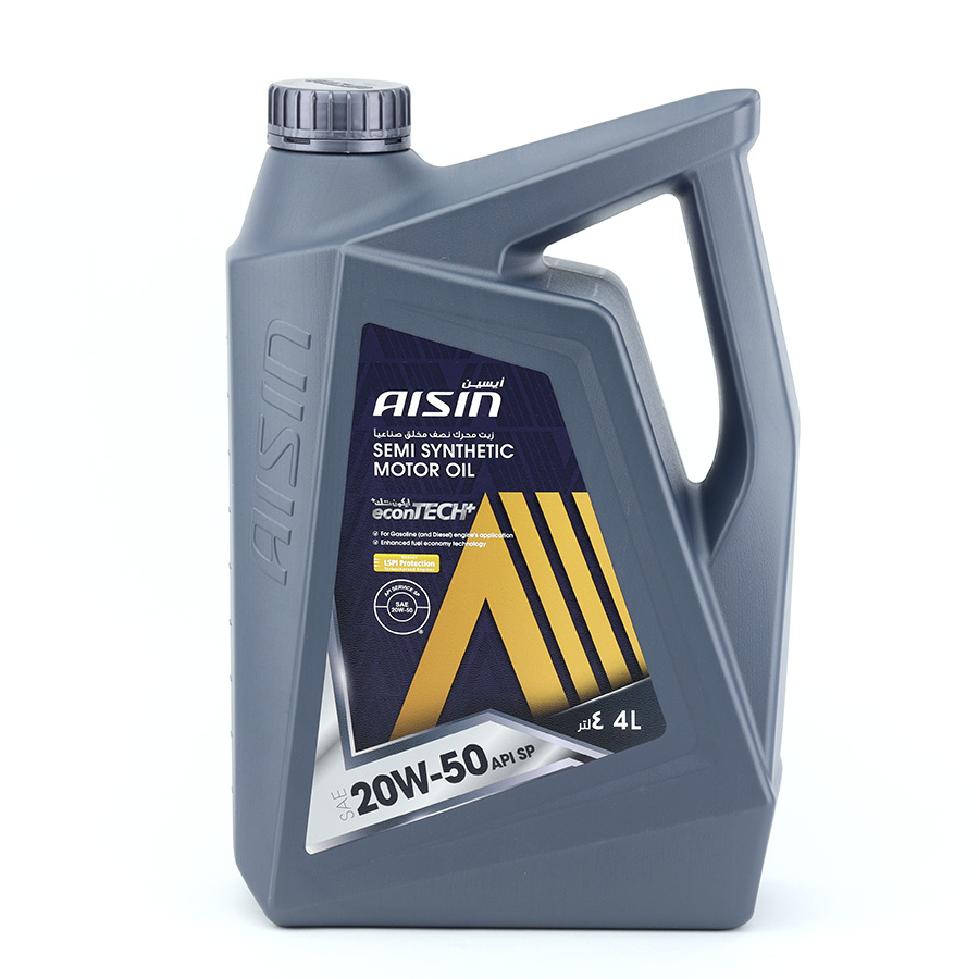 AISIN econTECH+ Semi Synthetic Motor Oil 20W-50 SN PLUS 