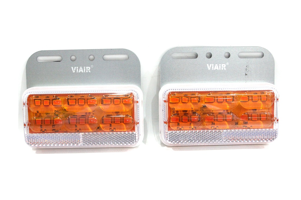 Add LED Side Lamp Viair VI-103-24V 129*101.5*23.5mm 2PCS/SET Yellow