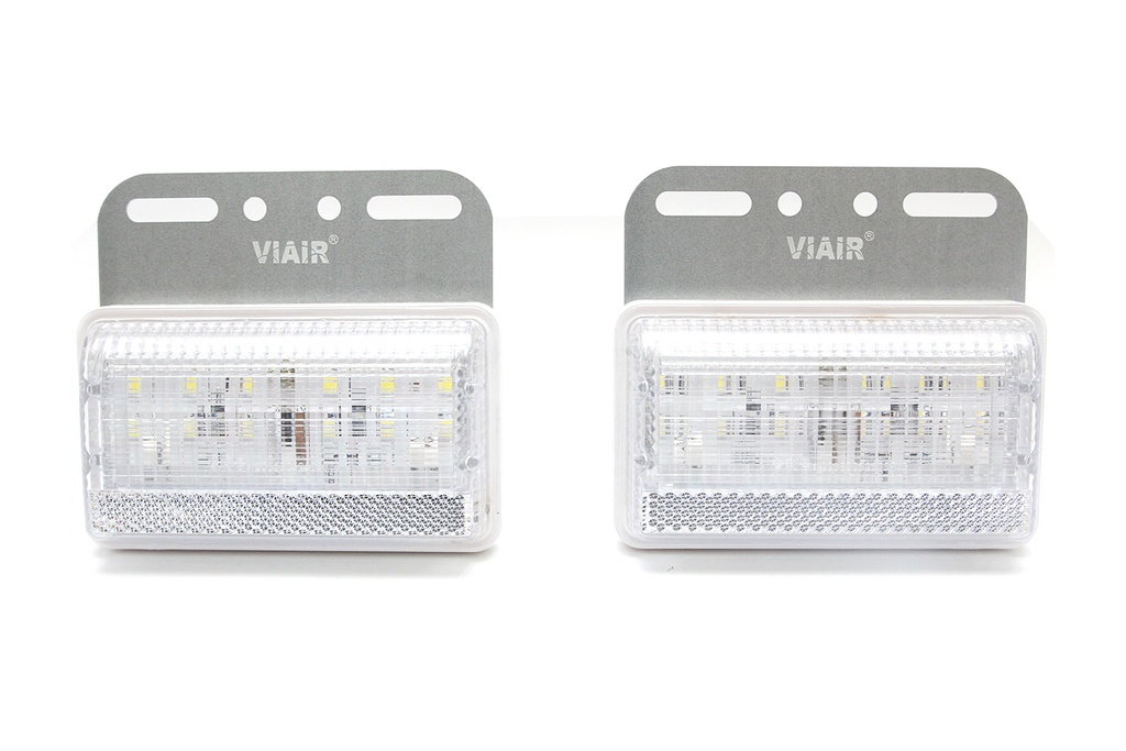 Đèn hông chữ nhật lớn VIAIR VI-101-24V trắng 115*100*25mm 2PCS/SET