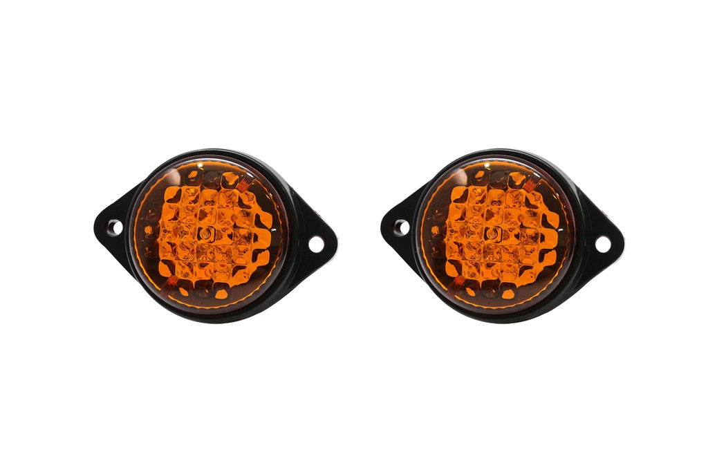 Add LED Side Lamp Viair VI-004-10V-30V 85*30*61.5mm 2PCS/SET Yellow