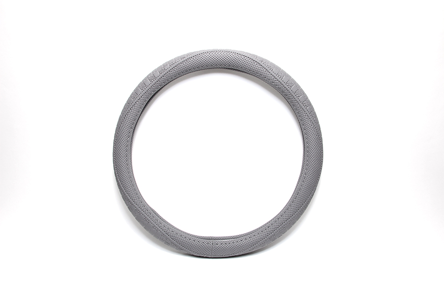 STEERING WHEEL COVER #5001 SIZE S Grey