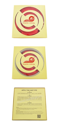 [HBTW02] STEERING WHEEL COVER BOX -yellow