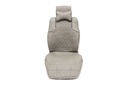 Lót ghế kiểu cao cấp LSG-1301 xám (1set/5pcs)