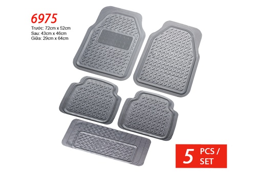 [TXPA6975X] Lót sàn nhựa Packy Poda 6975 (Xám) 5PCS/1SET