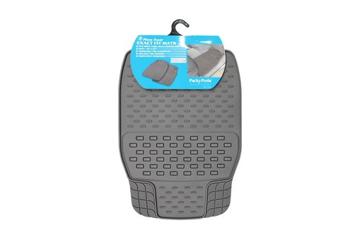 [TXPA9301X] PLASTIC MAT PACKY PODA  9301-GREY  2PCS/1SET