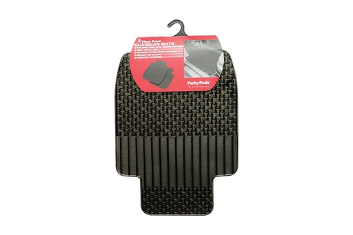 [TXPA9501D] PLASTIC MAT PACKY PODA  9501-SMOKE  2PCS/1SET