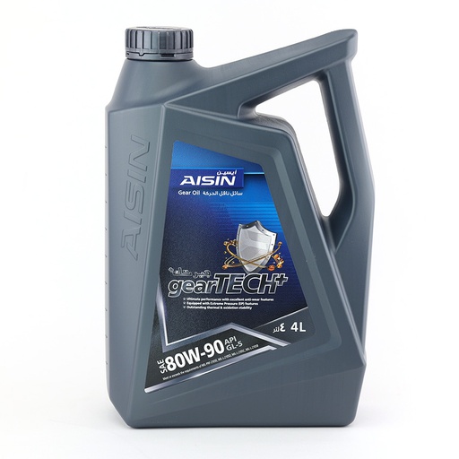 [9NAGSL58094PN] AISIN gearTECH+ Gear Oil GL-5 80W-90 