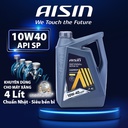 Nhớt Động Cơ Aisin 10W-40 SP PLUS Semi Synthetic 4 Lít ESSNP1044P