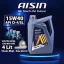 AISIN econTECH+ Semi Synthetic Motor Oil 15W-40 CI-4/SL 