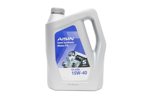 [9NAECSI1545P] AISIN econTECH+ Semi Synthetic Motor Oil 15W-40 CI-4/SL 