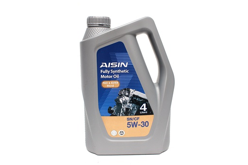 [9NAESEN0534P] AISIN evonTECH+ Fully Synthetic Motor Oil (PAO Ester Blend) 5W-30 SN/CF 
