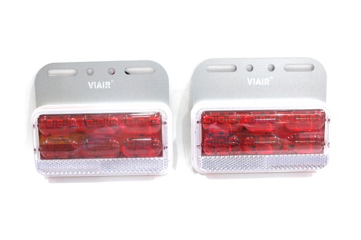 [DXVI10312D] Add LED Side Lamp Viair VI-103-12V 129*101.5*23.5mm 2PCS/SET Red