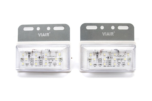 [DXVI10212T] Add LED Side Lamp Viair VI-102-12V 104*93*23.5mm 2PCS/SET White