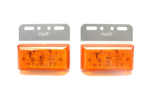 [DXVI10212V] Add LED Side Lamp Viair VI-102-12V 104*93*23.5mm 2PCS/SET Yellow