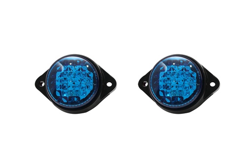 [DXVI004L] Add LED Side Lamp Viair VI-004-10V-30V 85*30*61.5mm 2PCS/SET Blue