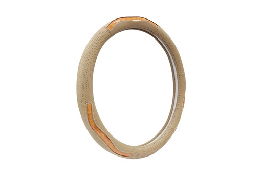 [BTLS4L2036K] STEERING WHEEL COVER 2036 SIZE 47CM Beige