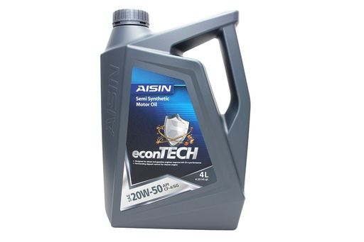 [9NAECSF2054PN] AISIN econTECH Semi Synthetic Motor Oil
20W-50 CF-4/SG 4L