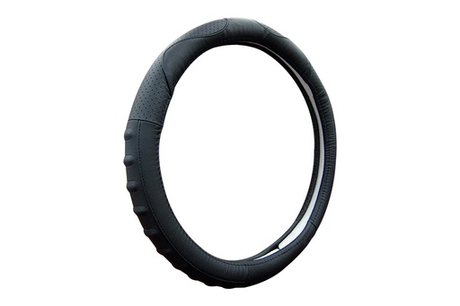 [BTLWLG2011D] STEERING WHEEL COVER G2011 SIZE L black