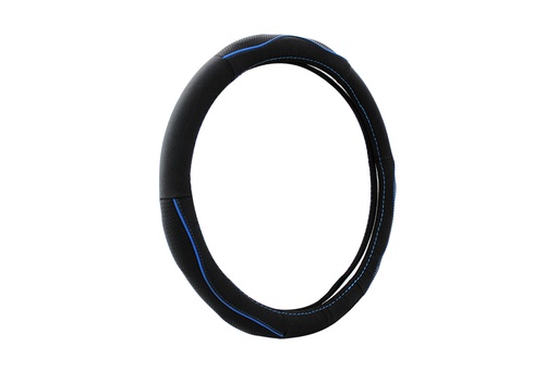 [BTLWLG306DL] STEERING WHEEL COVER G306 SIZE L black/blue