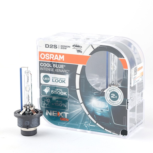 [BDOXN35W66240CBN] Bóng Xenon D2S 35W P32D-2 Cool Blue 66240CBN-HCB Hiệu Osram