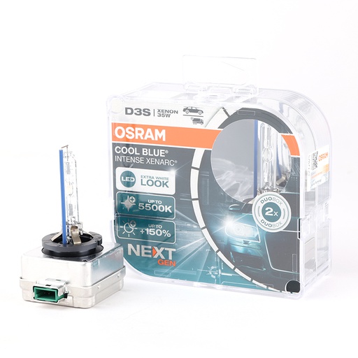 [BDOXN35W66340CBN] Bóng Xenon D3S 35W P32D-5 Cool Blue 66340CBN-HCB Hiệu Osram