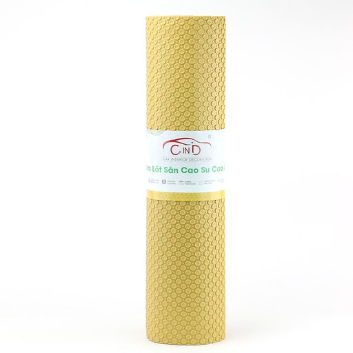[TCHB008AVK] PVC CAR MATS HB008A (3M*0.6M) YELLOW BEIGE