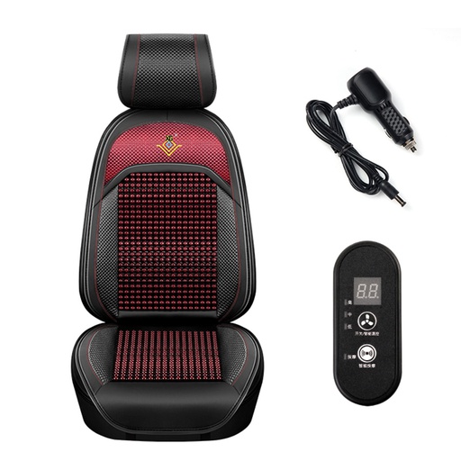 [LGXGDZ002DDO] SEAT CUSHION massage DZ002 black red
