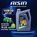 Nhớt Động Cơ Aisin 10W-30 SP PLUS ESSP1034PB greenTECH+ Semi Synthetic 4 Lít